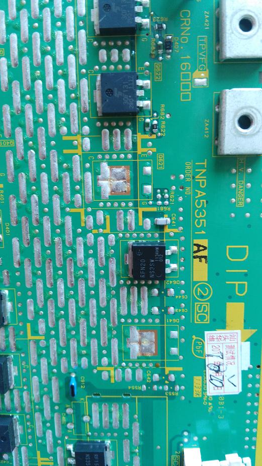 PANASONIC TC-P50S30 TNPA5351AF-KARTE TNPA5351 AF 2SC